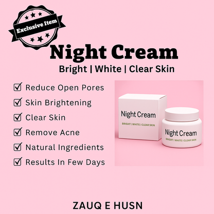 The Health Healer Night Cream - Brightening for All Skin Types